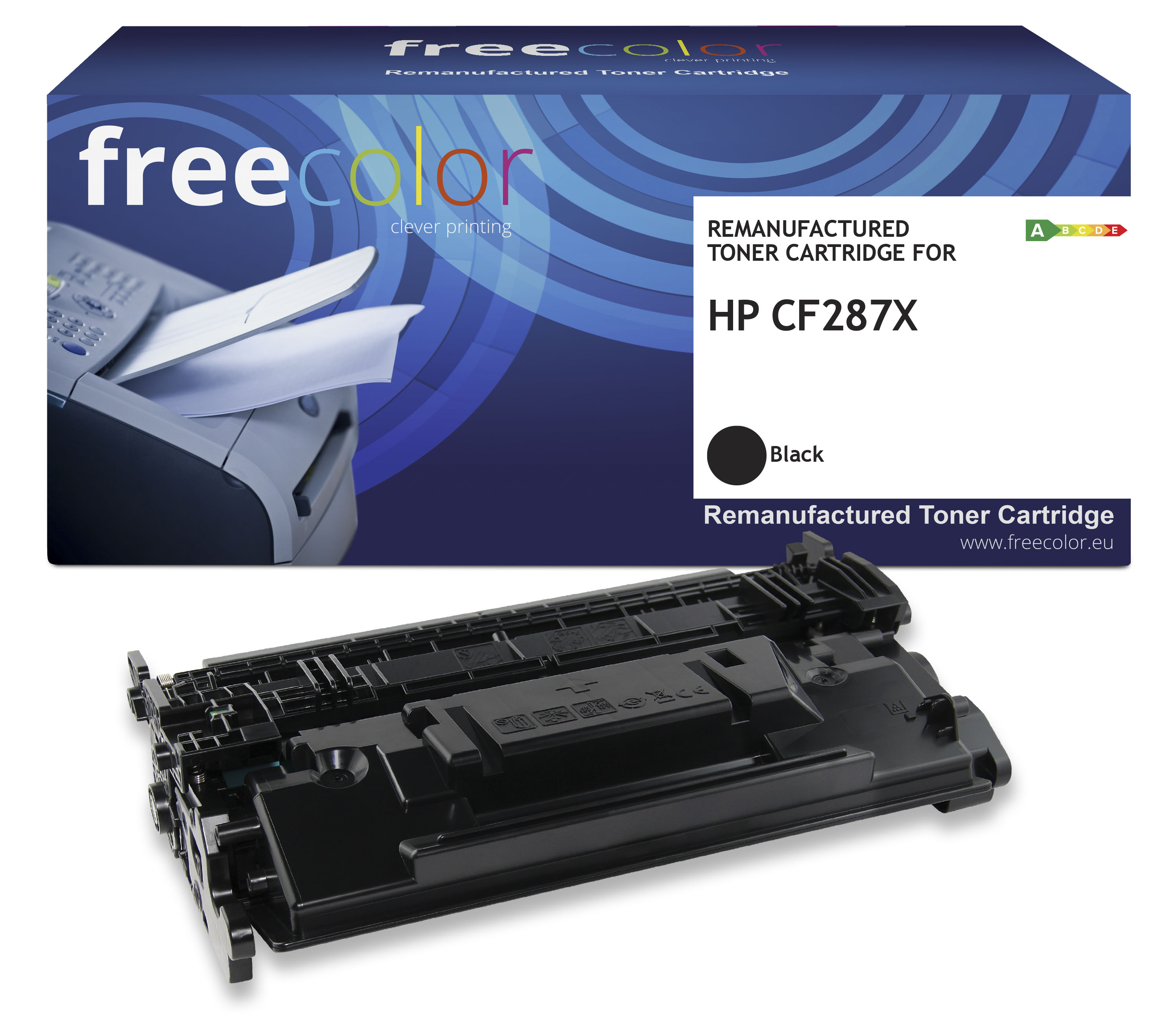 Freecolor Toner HP 87X (CF287X) black 24000 Seiten remanufacture Freecolor Toner HP 87X (CF287X) black 24000 Seiten remanufacture