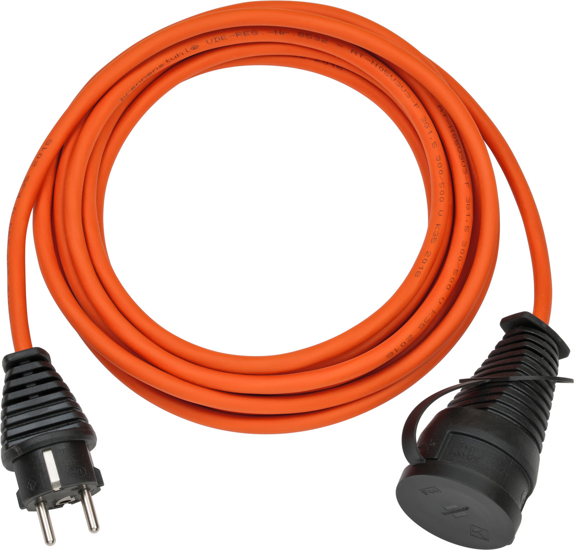 Brennenstuhl Verl.-Kabel BREMAXX 5m orange