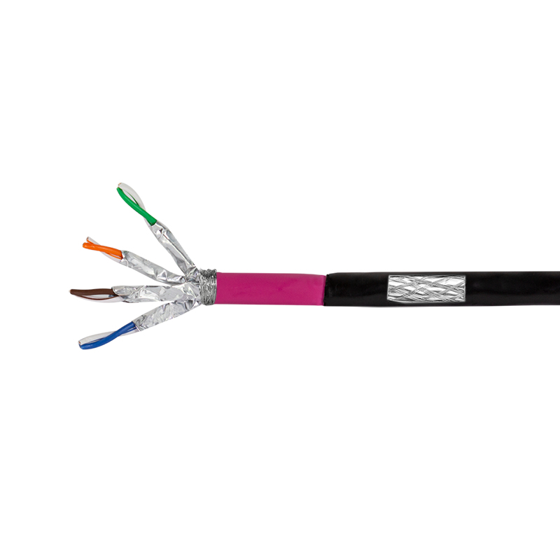 Logilink Erdverlegekabel S/&shy;FTP Cat7 AWG23 1000MHz schw. 100m