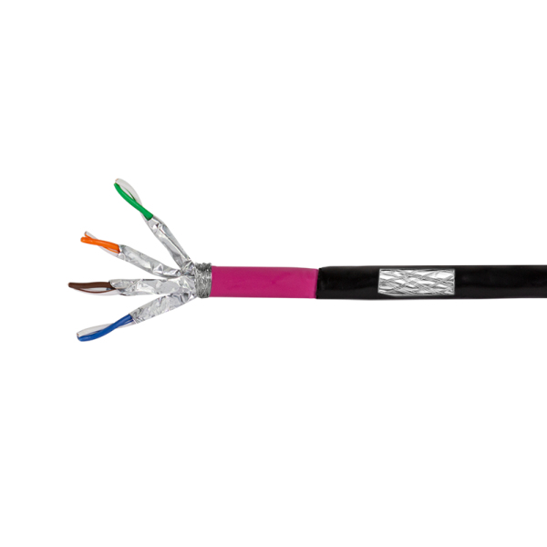 Logilink Erdverlegekabel S/&shy;FTP Cat7 AWG23 1000MHz schw. 50m