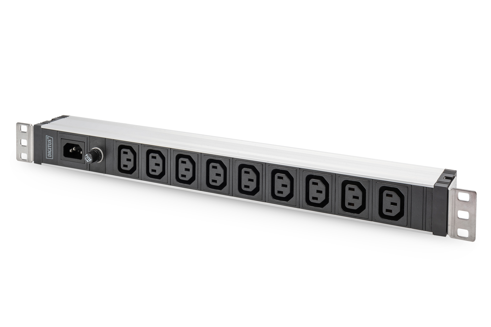 DIGITUS PDU 1U    9xC13         Ausgänge 230V/&shy;10A schwarz
