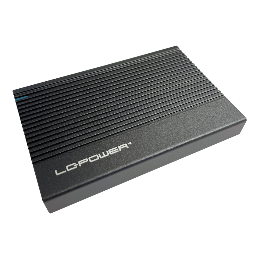 LC-Power Geh 6.3cm (2,5") SATAIII>USB3.0 LC-25U3-C (Alu)