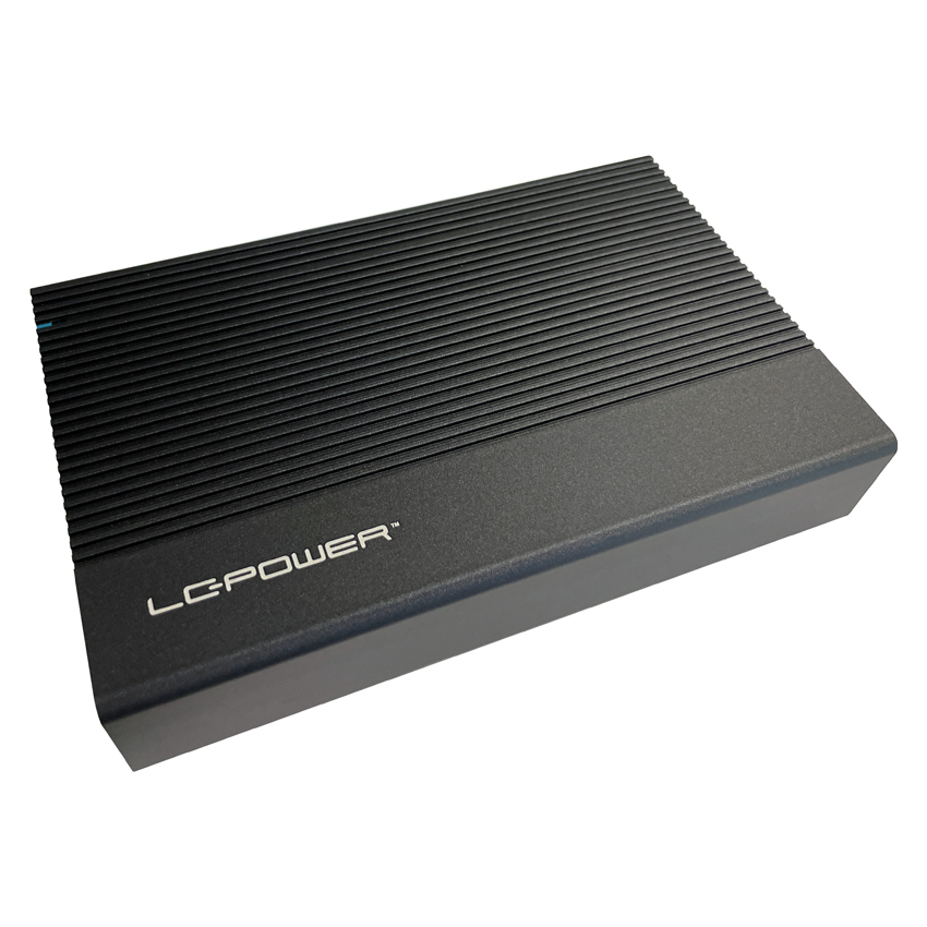 LC-Power Geh 8.9cm (3,5") SATAIII>USB3.0 LC-35U3-C (Alu)