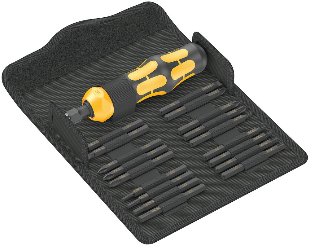 Wera Kraftform Kompakt 900 Set 1, Schlagschraubendr. 19-tlg