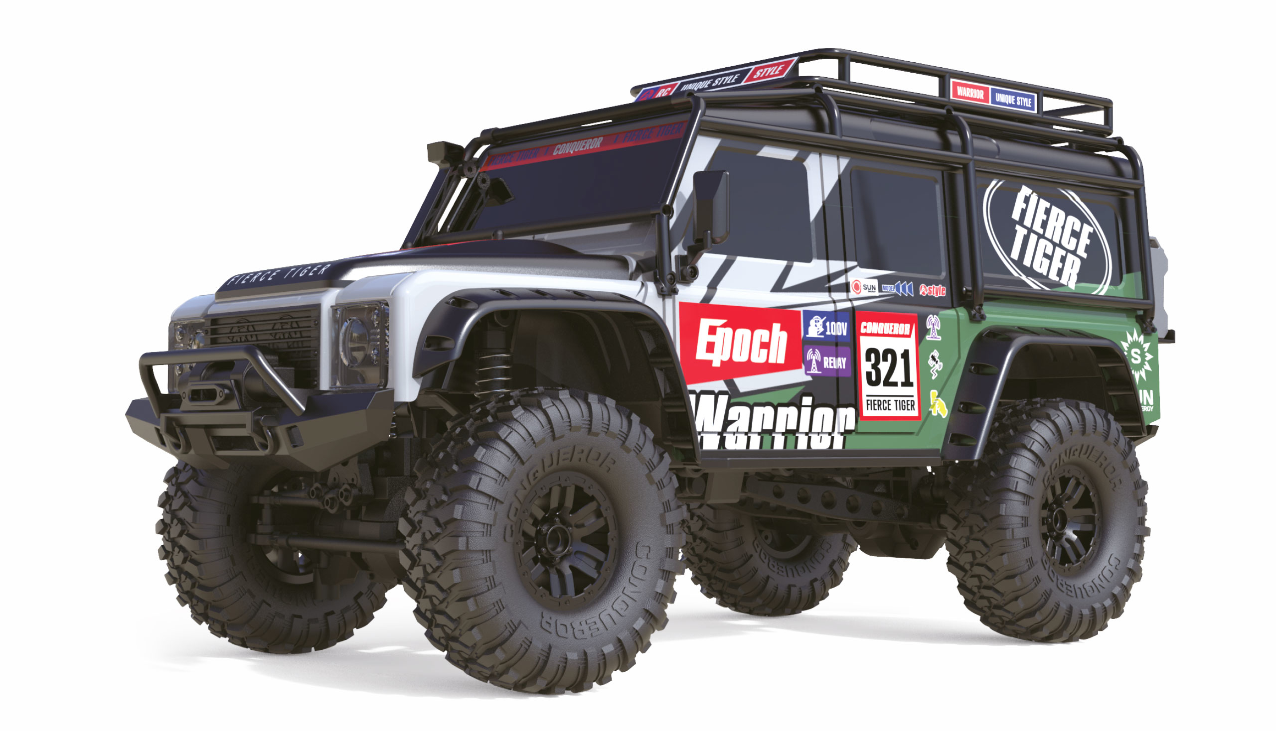 Amewi RC Auto Dirt Fierce Tiger Crawler LiIon 1500mAh /&shy;8+