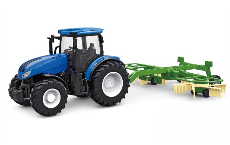 Amewi RC Traktor mit Kreiselschwader LiIon 500mAh blau/­6+ Amewi RC Traktor mit Kreiselschwader LiIon 500mAh blau/­6+