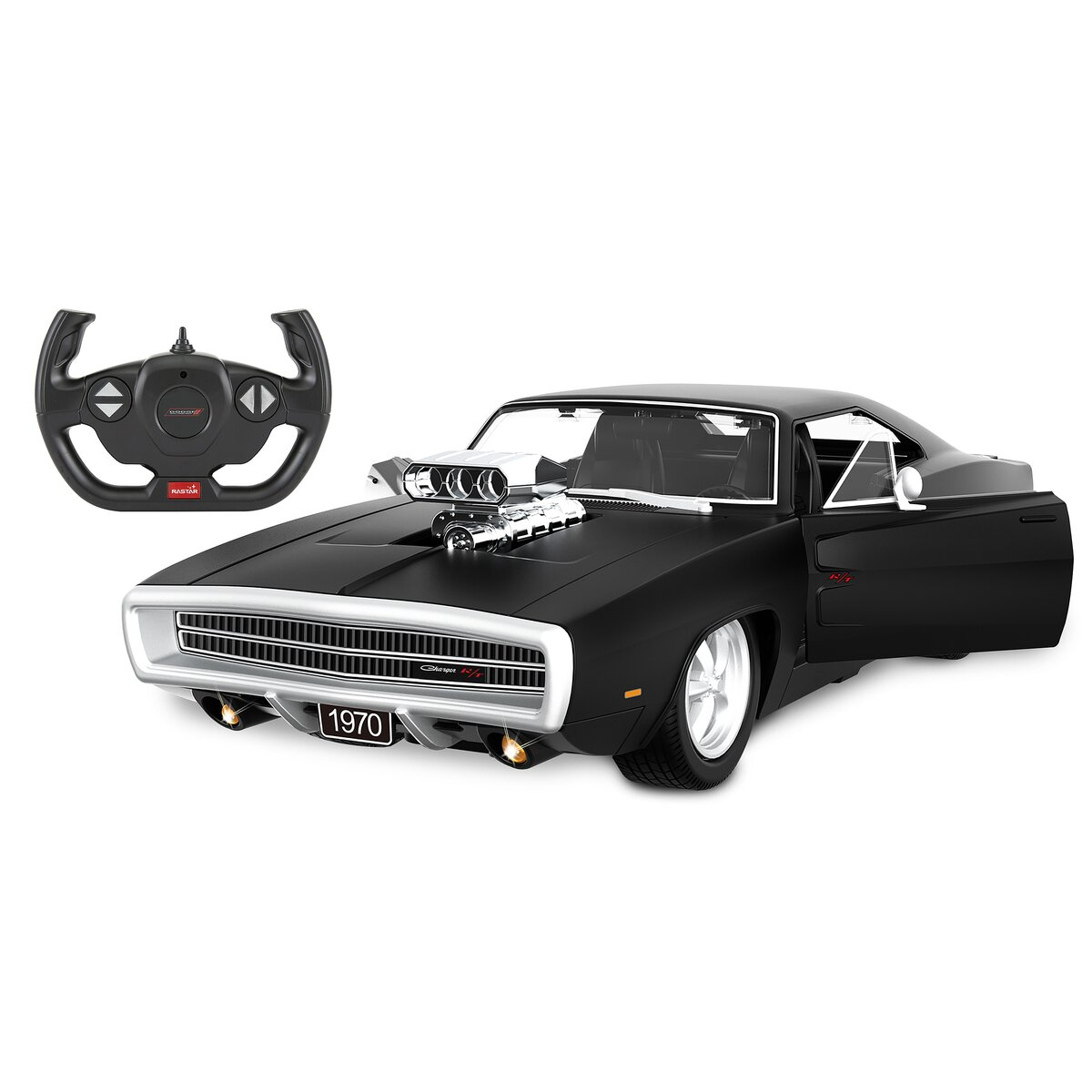 Jamara Dodge Charger R/&shy;T 1970 1:16 schwarz