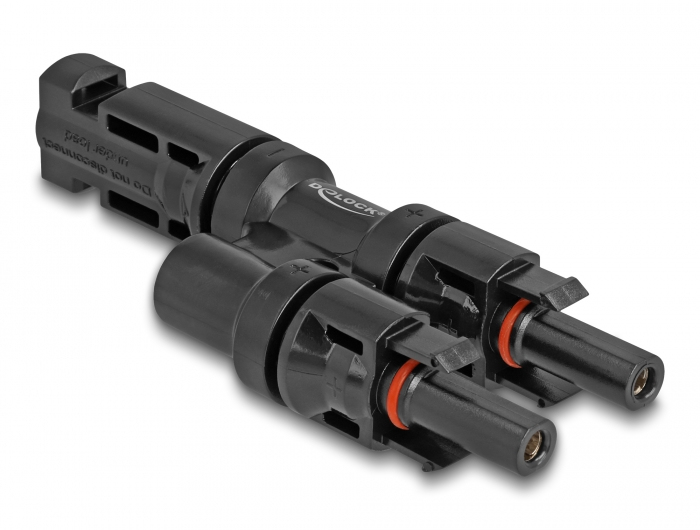 DELOCK DL4 Solar Konnektor 1 x Stecker zu 2 x Buchse