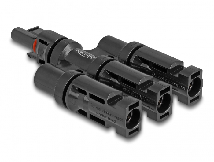DELOCK DL4 Solar Konnektor 1 x Buchse zu 3 x Stecker