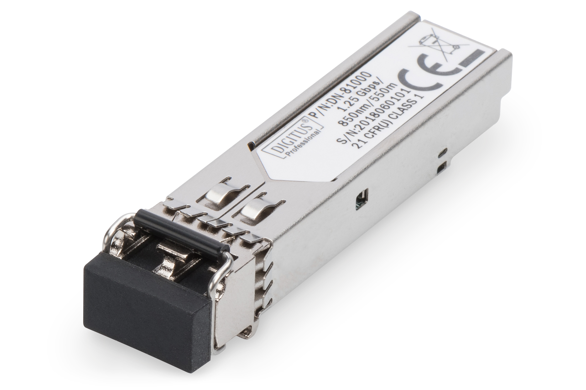 DIGITUS LWL Adapter LC Duplex Multimode SFP Modul 1,25Gbps DIGITUS LWL Adapter LC Duplex Multimode SFP Modul 1,25Gbps