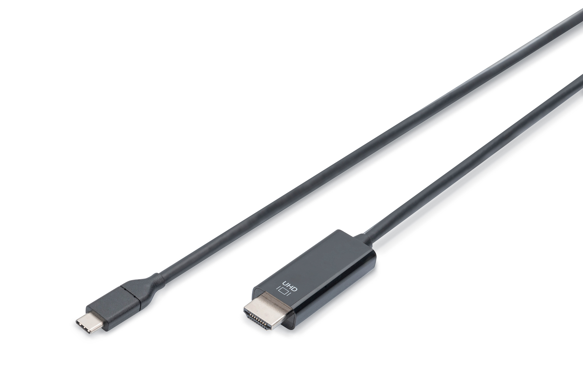 DIGITUS USB C Adapterkabel Typ C -HDMI A 4K St/­St 2.0m, sw DIGITUS USB C Adapterkabel Typ C -HDMI A 4K St/­St 2.0m, sw