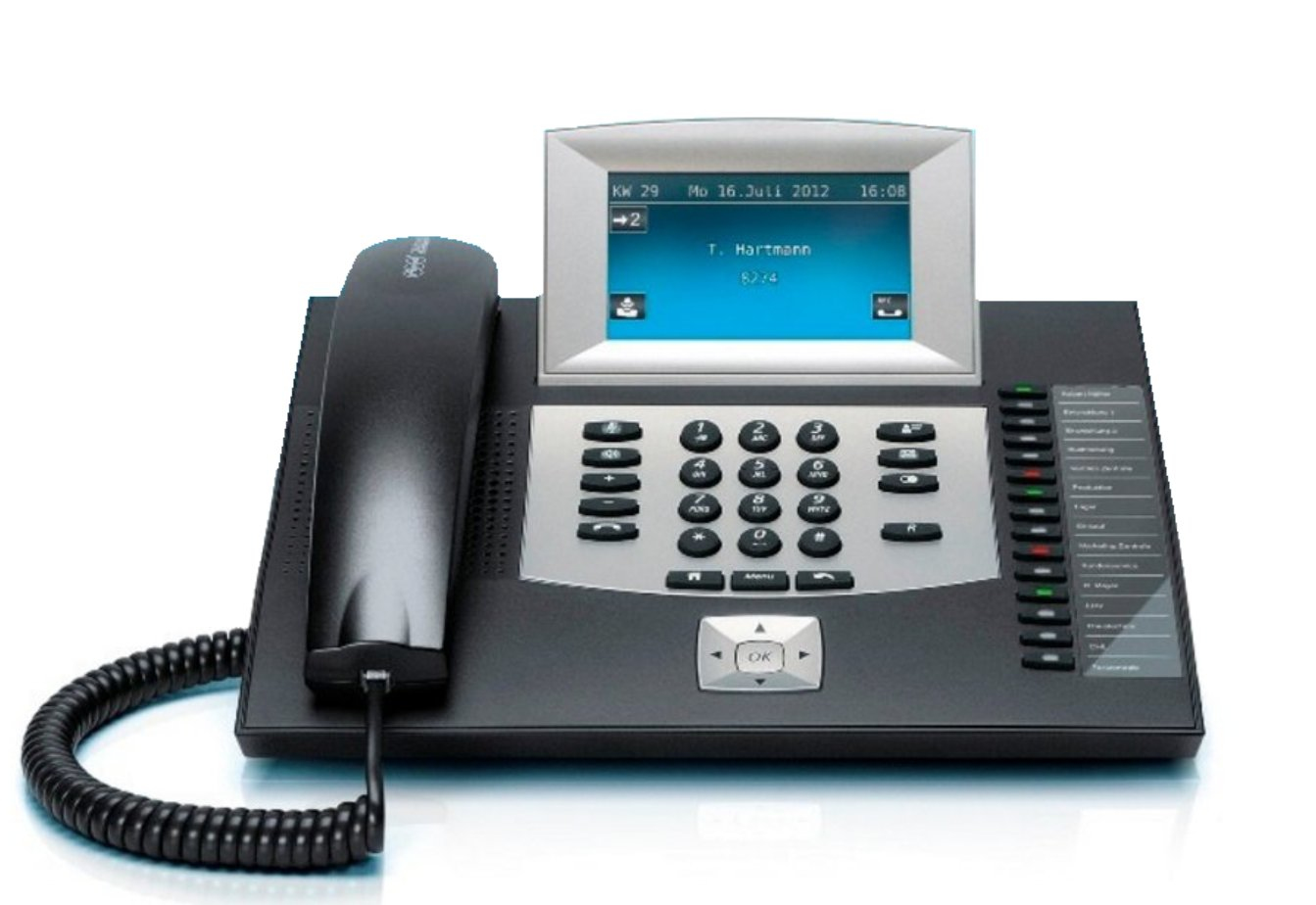 AUERSWALD Telefon COMfortel 2600 IP   schwarz