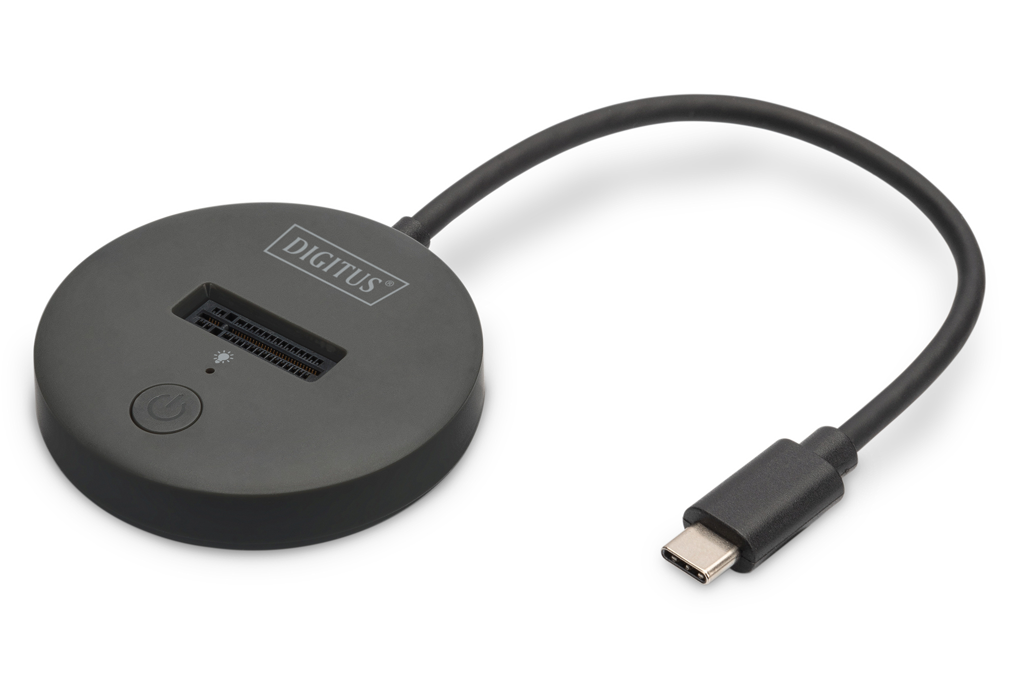 DIGITUS Dockingstation USB-C 3.2 -> NVMe/&shy;M2 SATA SSD schwarz