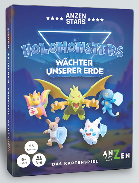 ANZEN - HOLOMONSTERS - Das Kartenspiel 6+