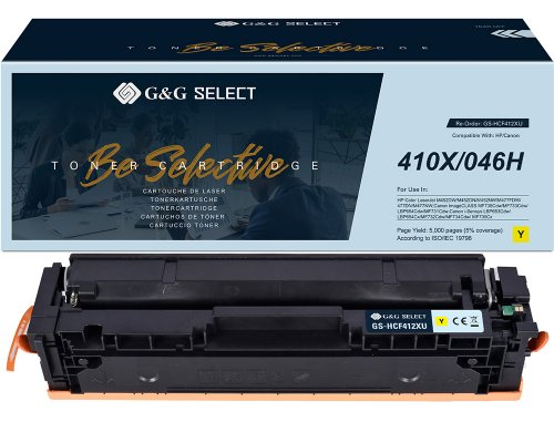 G&G Select XL-Toner kompatibel mit HP 410X/&shy; CF412X