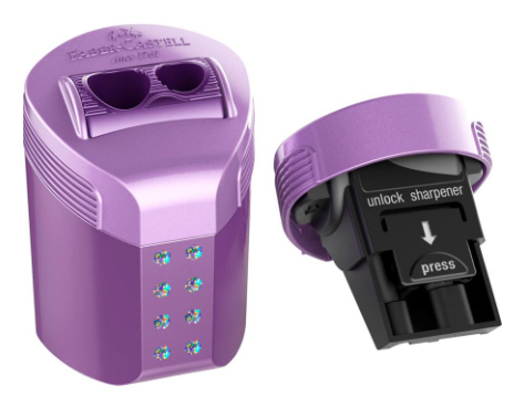 FABER-CASTELL Doppelspitzdose RollOn Sparkle