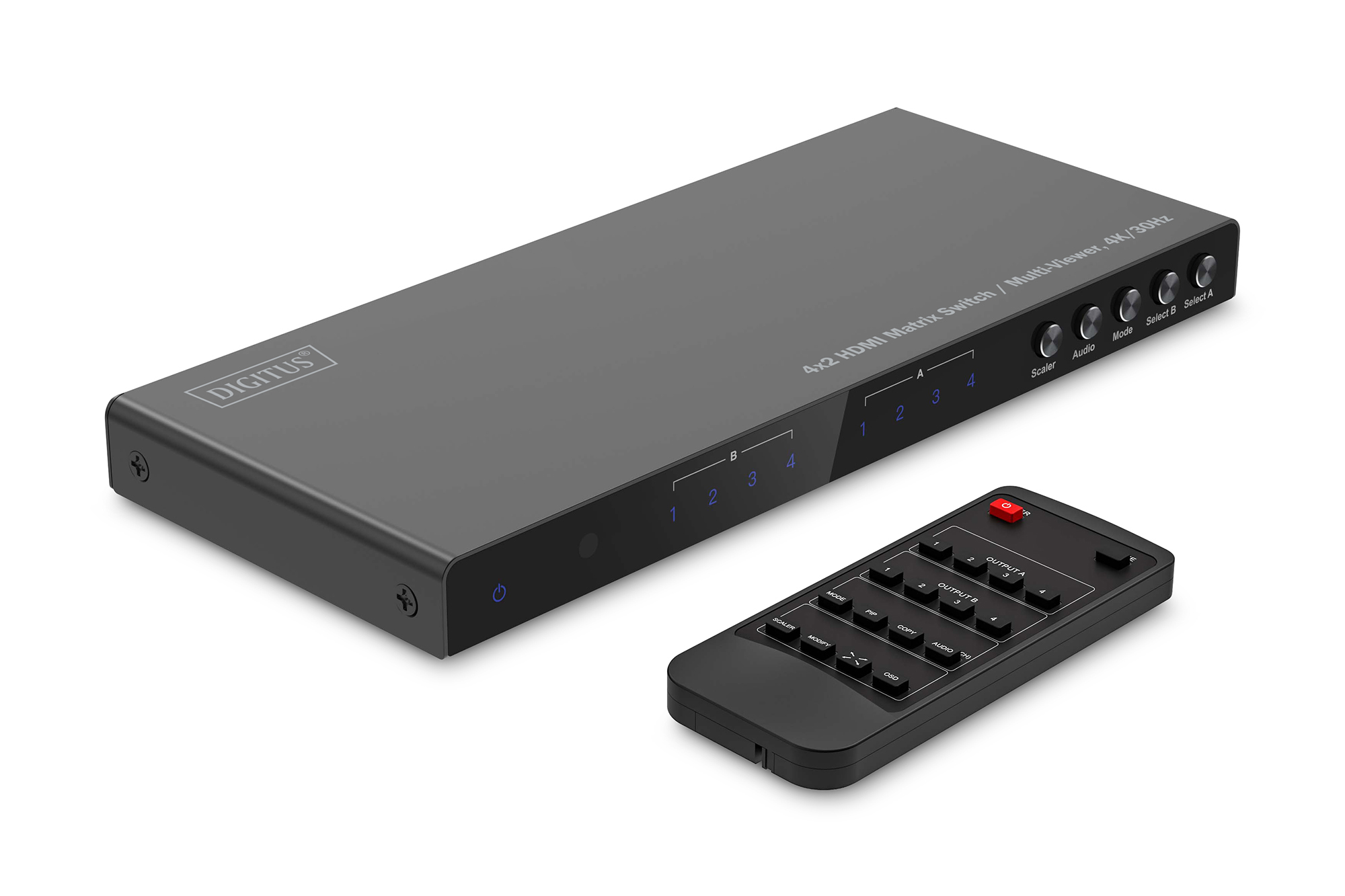 DIGITUS HDMI Matrix Switch 4K/&shy;30Hz, 4x2