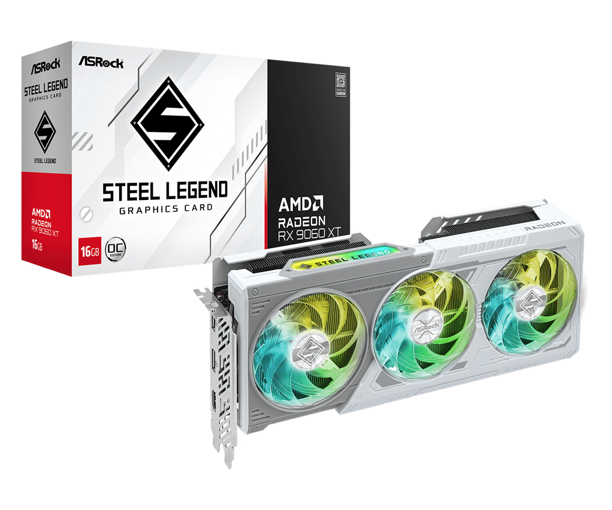 ASRock RX9060XT  SL 16GO            16GB DDR6  HDMI/&shy;2xDP