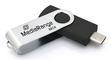 MediaRange USB-Stick USB 3.2 Gen1 USB-C 32GB MediaRange USB-Stick USB 3.2 Gen1 USB-C 32GB