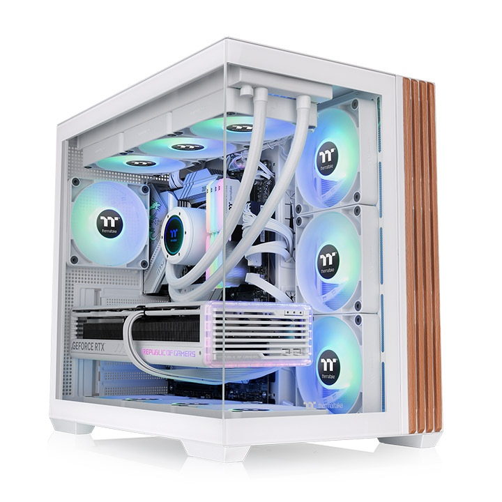 Geh Thermaltake View 380 WS Midi Tower "ARGB Snow" White retail Geh Thermaltake View 380 WS Midi Tower "ARGB Snow" White retail