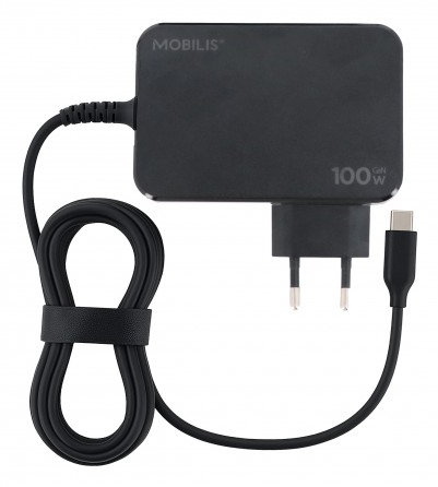 Mobilis Energia Charger 100W USB-C Laptop Charger 1,8m Cable