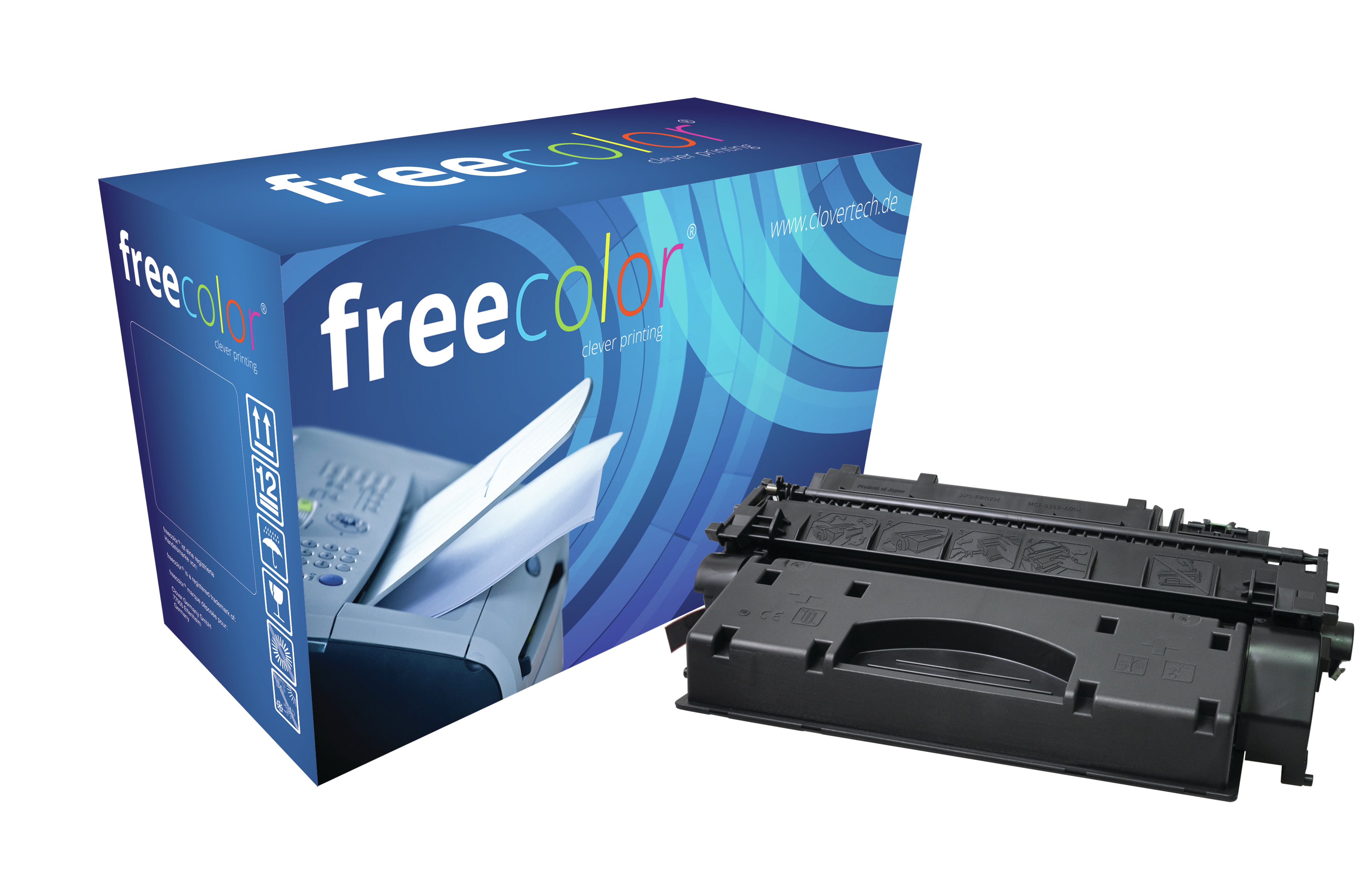 Freecolor Toner HP LJ P2055 X black CE505X kompatibel