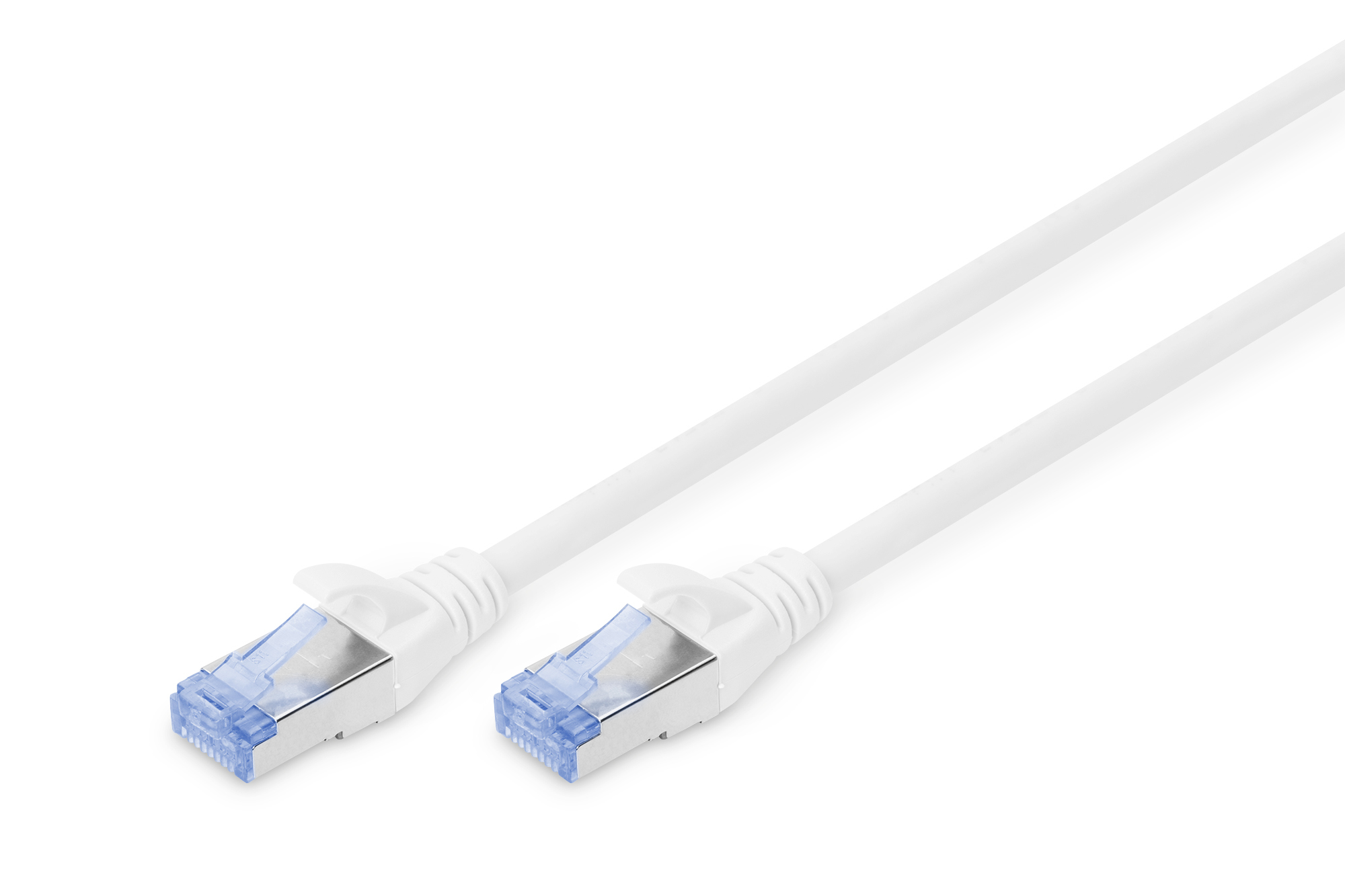 DIGITUS Patchkabel RJ45 SF/&shy;UTP Cat5e  0.50m grau Polybeutel