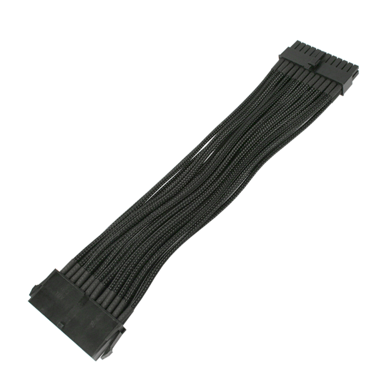 Kabel Nanoxia ATX-Verlängerung, 30 cm, Single, schwarz Kabel Nanoxia ATX-Verlängerung, 30 cm, Single, schwarz
