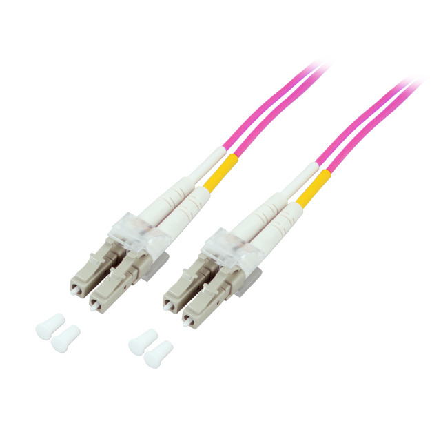 EFB Duplex Patchkabel LC-LC 50/&shy;125 OM4 LSZH 2mm 20m violett