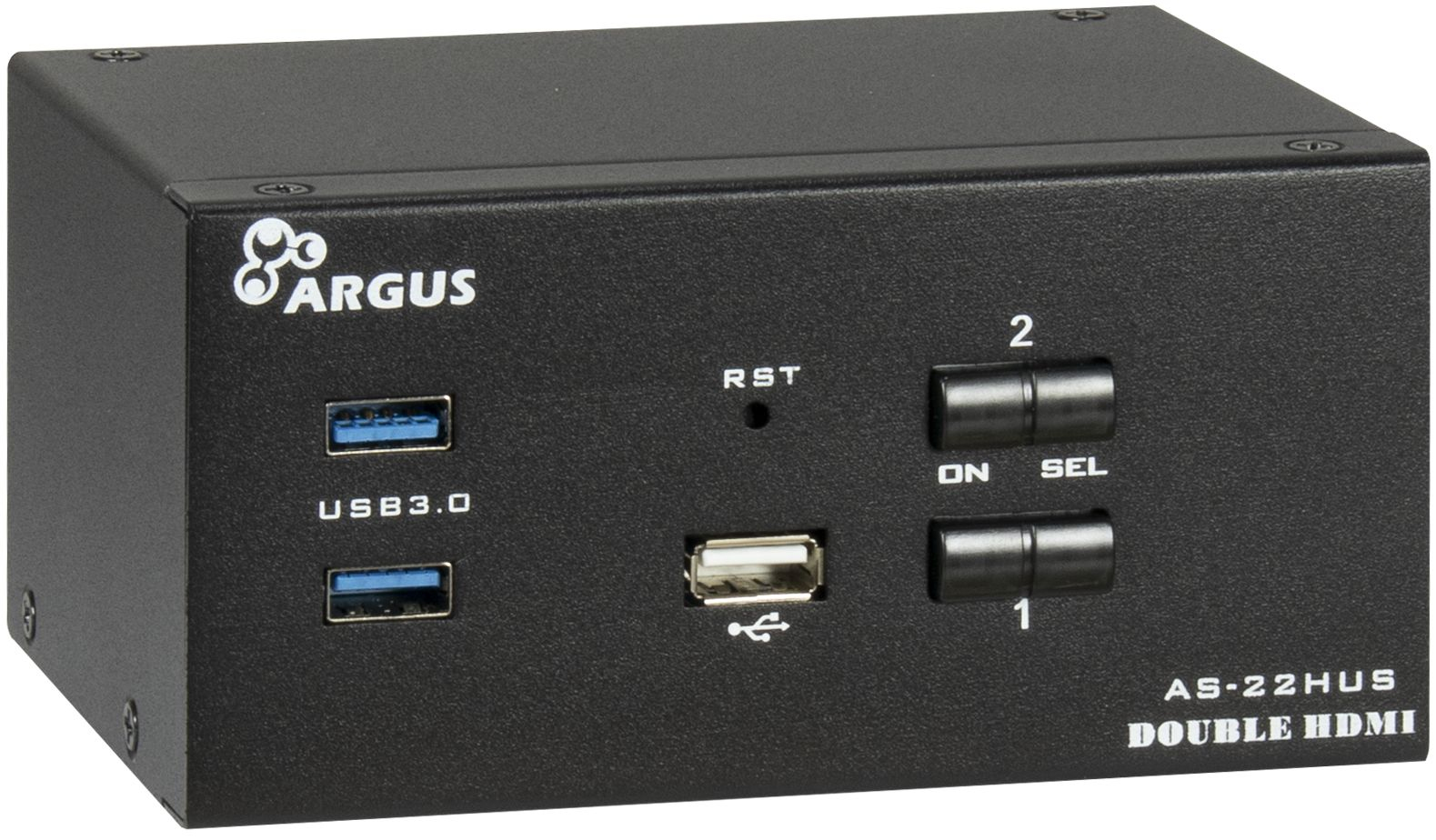 Inter-Tech IPC KVM Switch AC-22HUS HDMI, 4K@60Hz Inter-Tech IPC KVM Switch AC-22HUS HDMI, 4K@60Hz