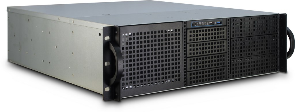 Inter-Tech 48.3cm IPC 3U-30248   3HE  SERVER