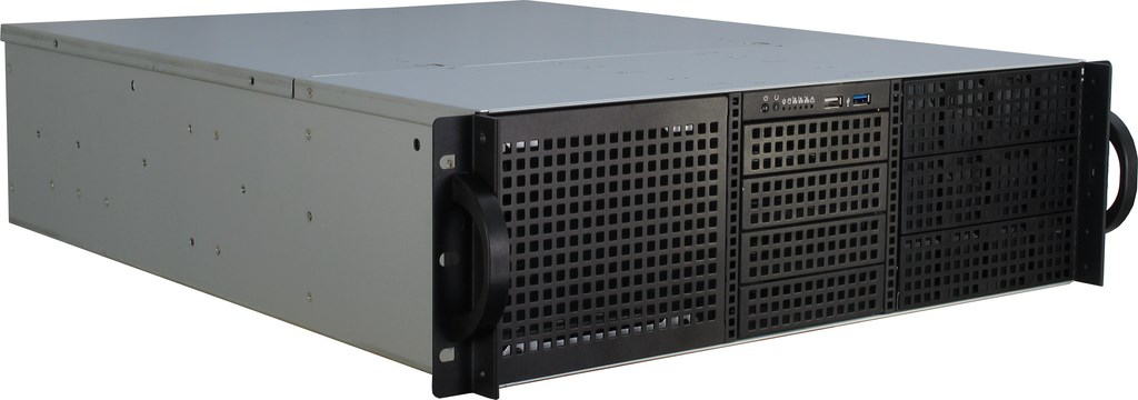 Inter-Tech 48.3cm IPC 3U-30240   3HE  SERVER