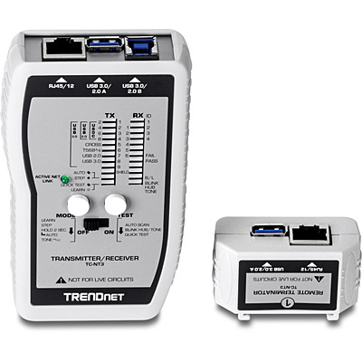 TRENDnet Kabeltester VDV & USB bis zu 300m