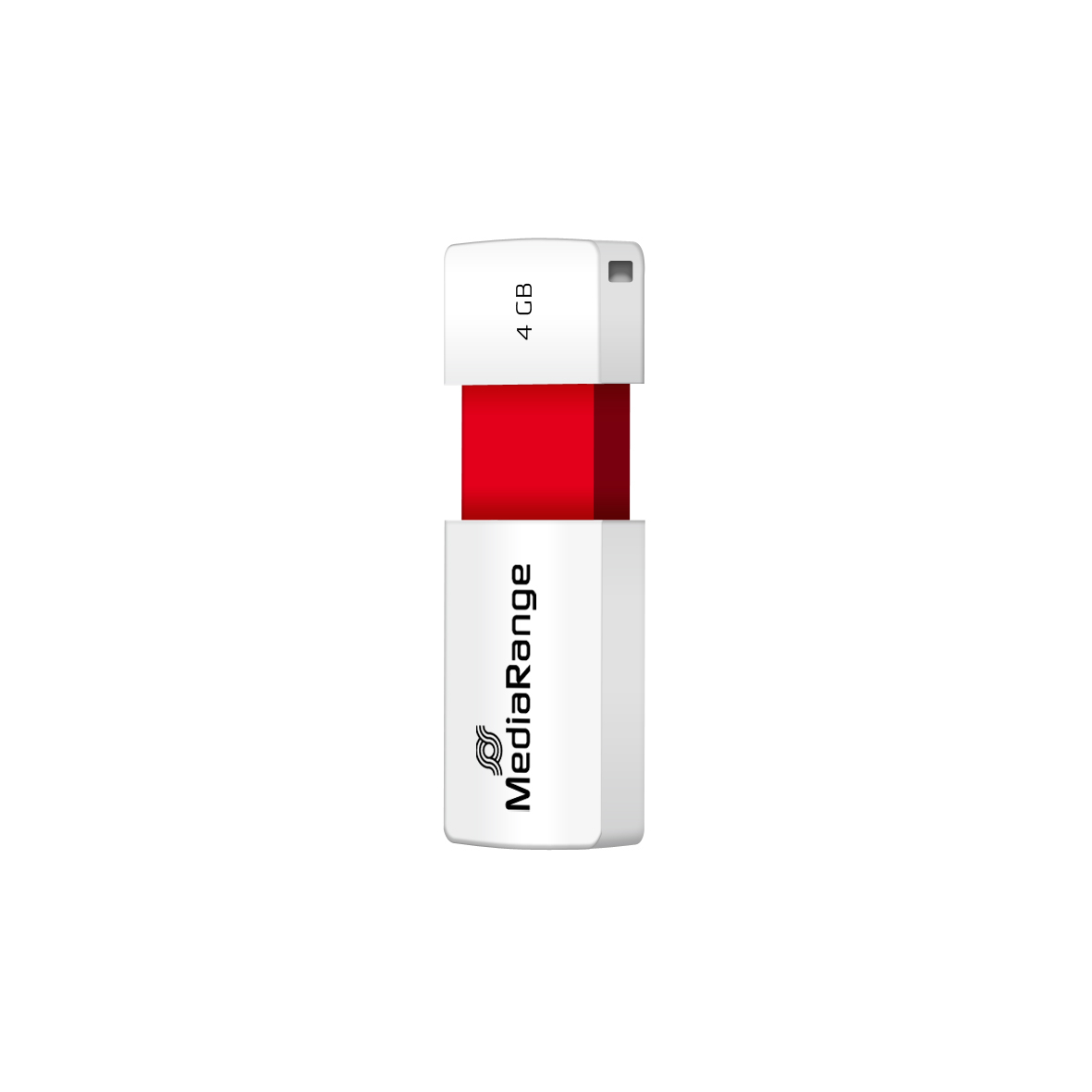 MediaRange USB-Stick 4GB USB 2.0 Slider red MediaRange USB-Stick 4GB USB 2.0 Slider red