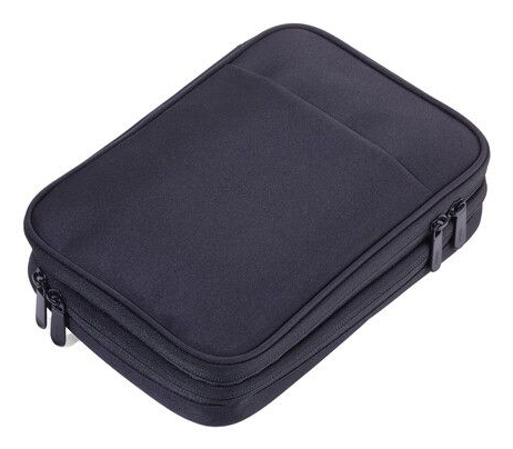 TROIKA Kabeltasche CONNECTED schwarz