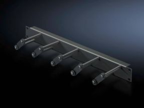 Rittal Rangierpanel 1HE Kabelsprossen RAL 9005