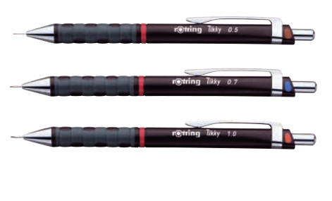 ROTRING Feinminenstift Tikky 3er Set mit Colourcode