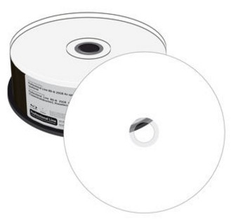 MediaRange BD-R 25GB 6x voll bedruckbar weiß 25pcs Cakebox