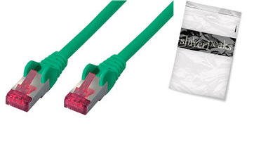 Shiverpeaks Patchkabel S/&shy;FTP cat 6A PIMF LSZH GHMT grün 30m