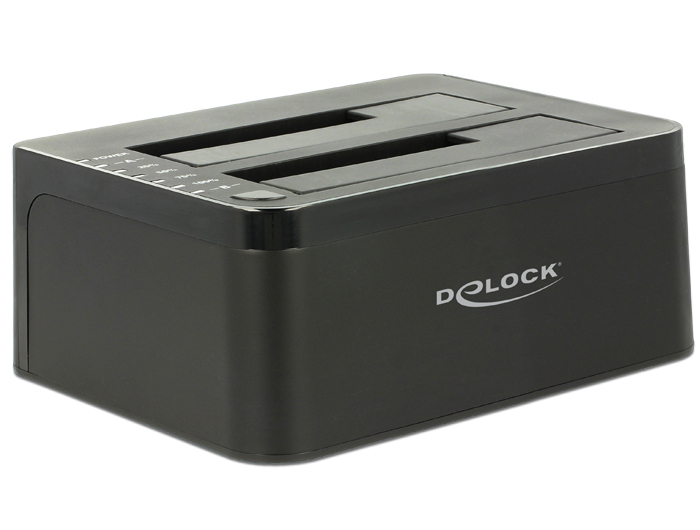 DELOCK Dockingstation 2x SATA III HDD -> USB3.0 Clone