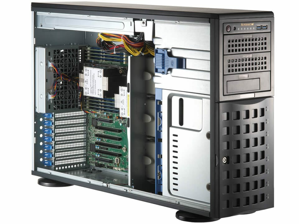 Supermicro TW X13DEI-T 8x3.5" Hybrid HS 2x1200W