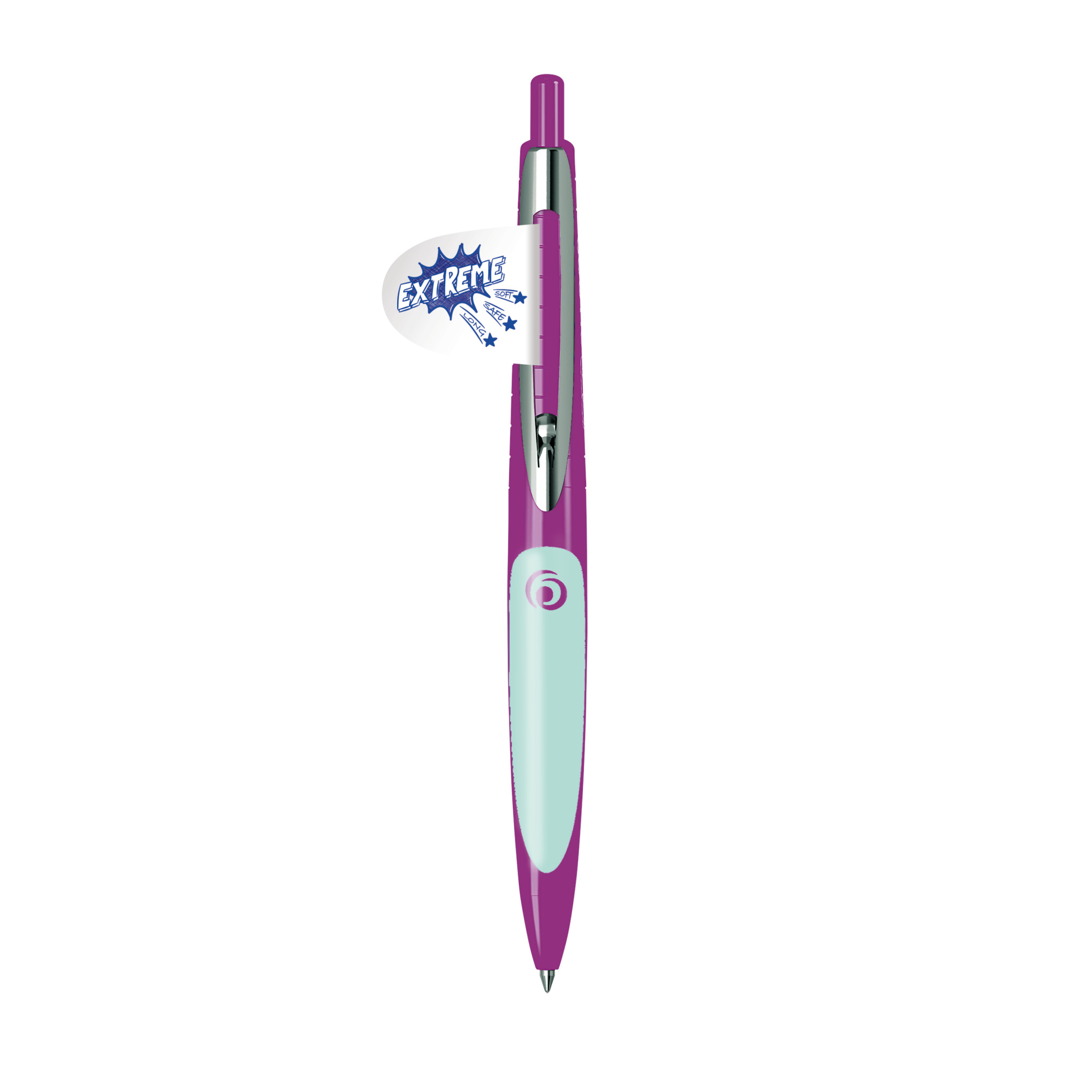 Herlitz Kugelschreiber my.pen lila/&shy;minze lose