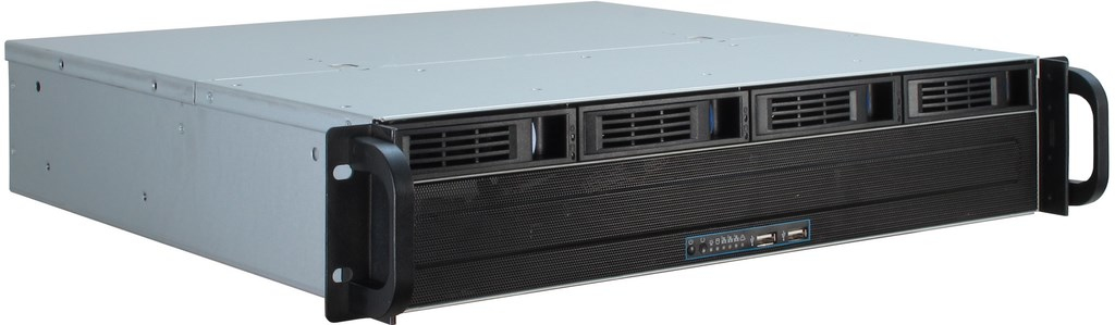 Inter-Tech 48.3cm IPC 2U-2404S   2HE  STORAGE