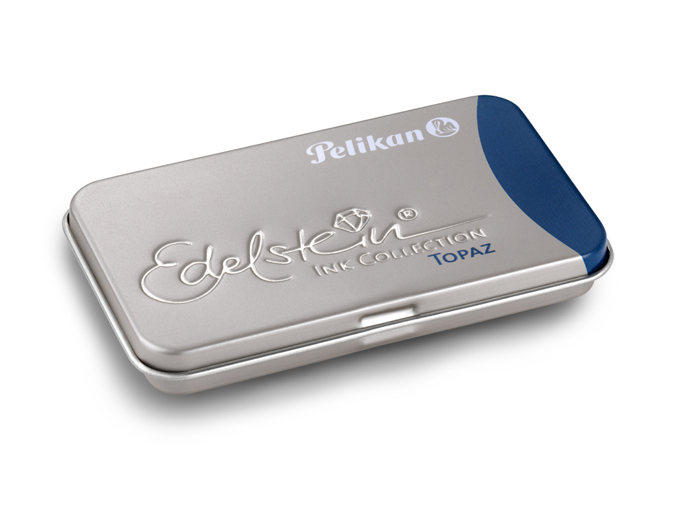 Pelikan Tintenpatrone Edelstein Ink GTP/&shy;6 Topaz im Metalletu