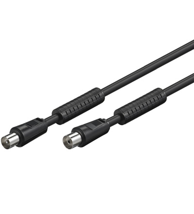Good Connections TV Antennenkabel schwarz 10m