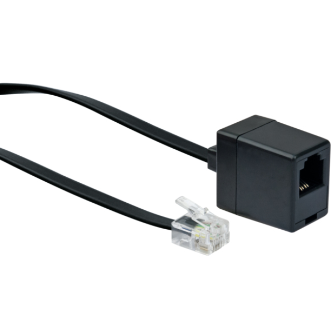 Schwaiger Telefonkabel Verl. RJ11 6P4C -> RJ11 6P4C 10m