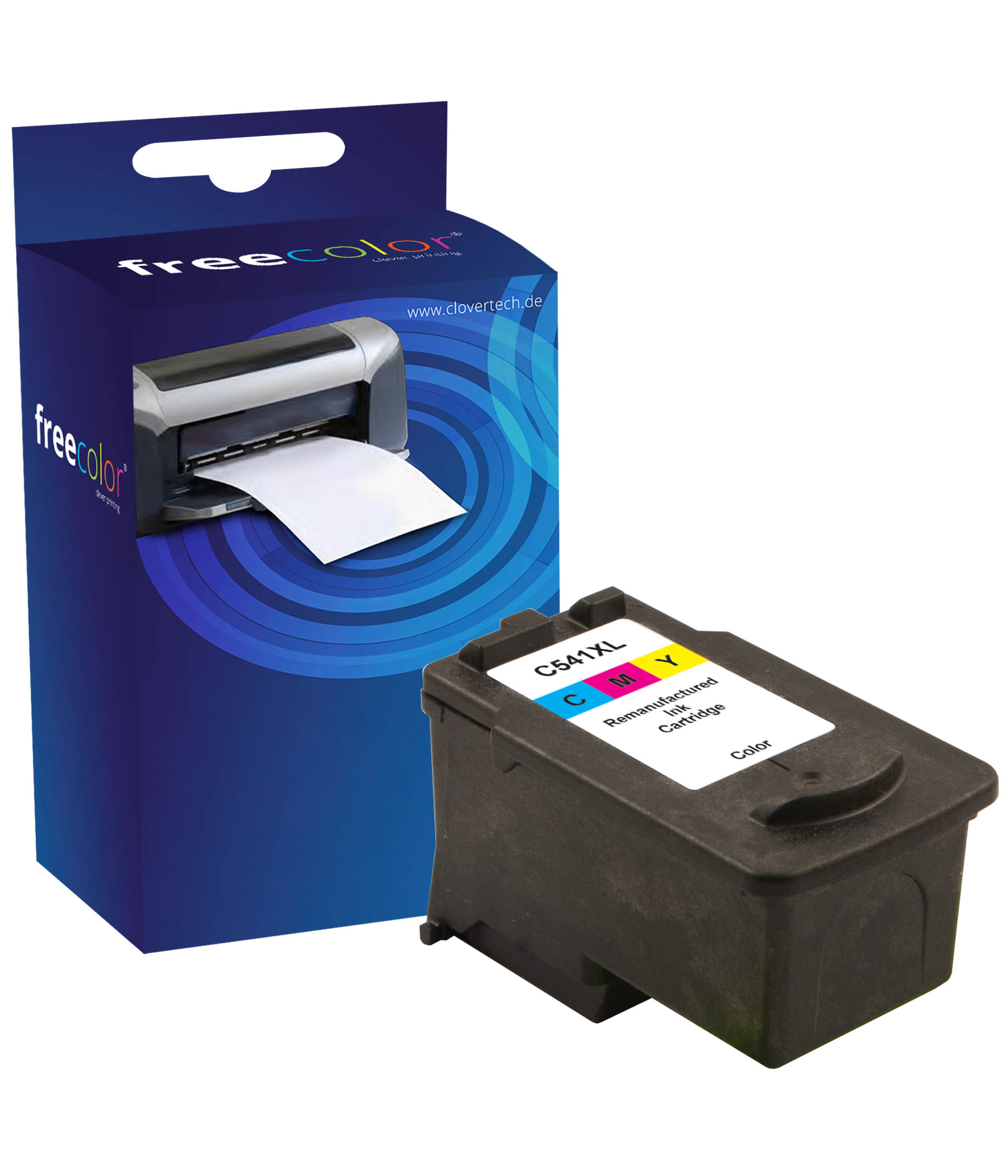 Freecolor Patrone Canon CL-541XL color remanufactured