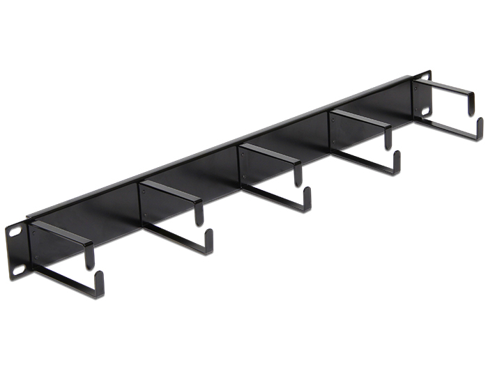 DELOCK 19" Kabelmanagement 1HE schwarz DELOCK 19" Kabelmanagement 1HE schwarz