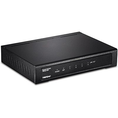 TRENDnet Switch 5-Port Gbit 1xSFP Metall