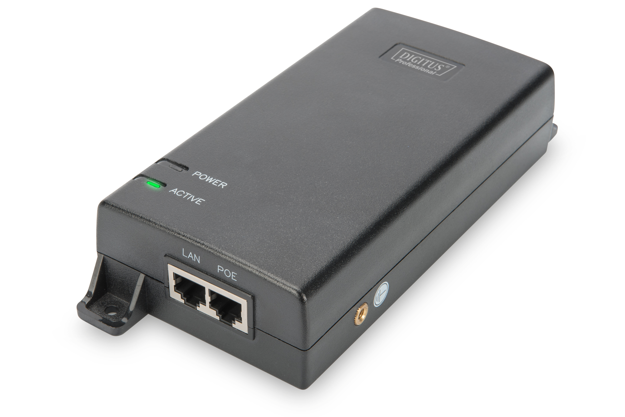 DIGITUS PoE Injektor Ultra 802.3at 10/&shy;100/&shy;1000 Mbps 60 Watt